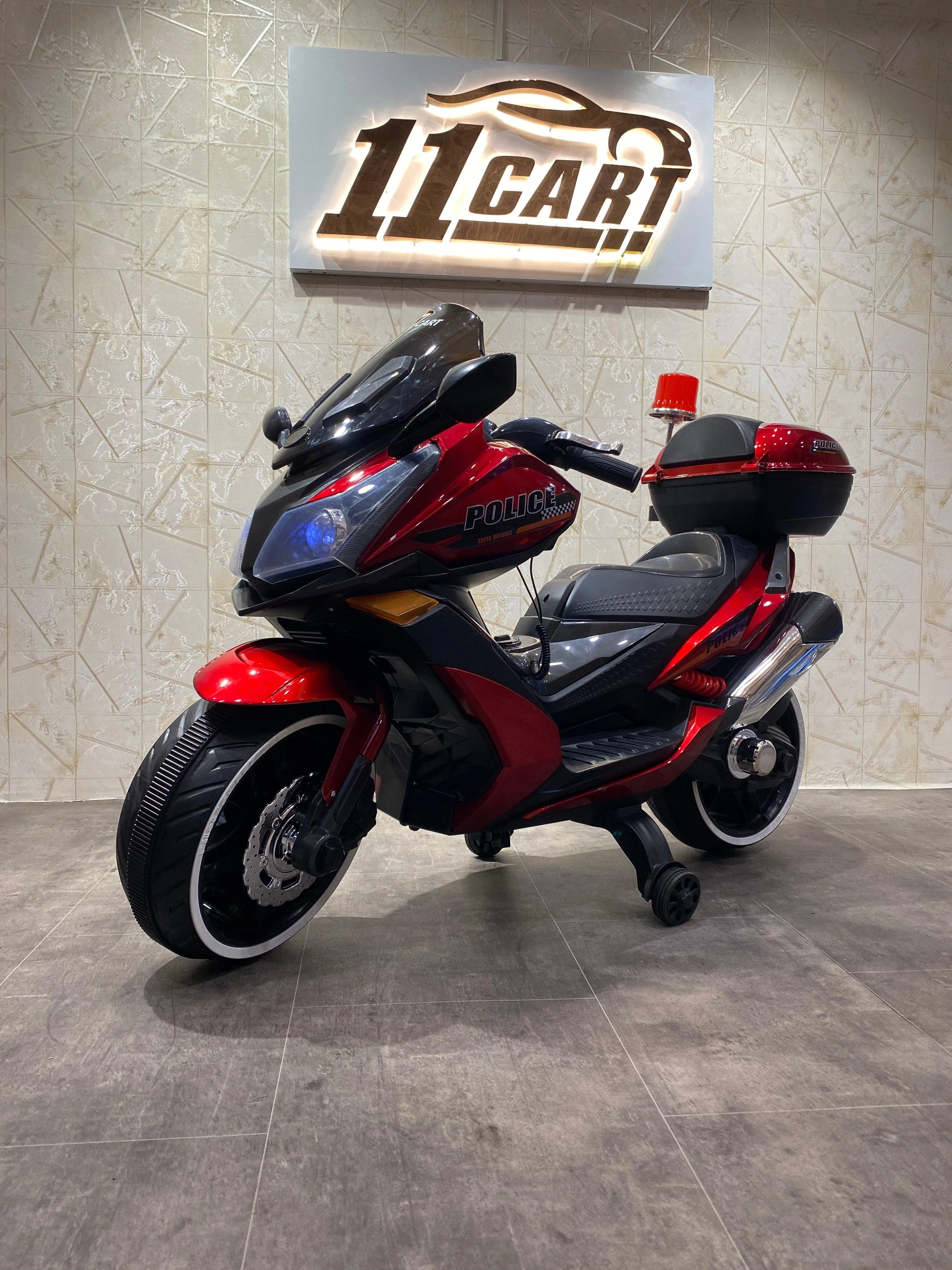 Police Bike Ride-On – 12V Power, Fun for Kids & Toddlers!