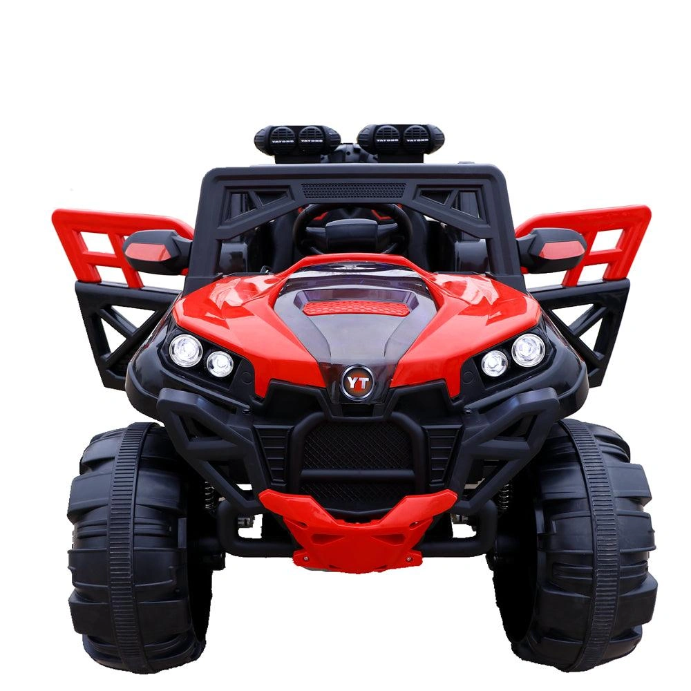 Unleash Adventure 4x4 Jeep RideOn Toy with Inflatable Wheels Kids Love! 2.4G Remote Control Fun!