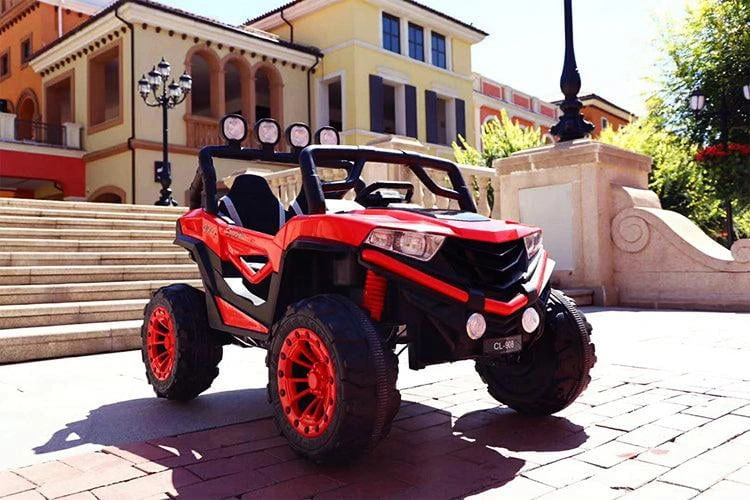 Unleash Adventure: Kids' Dune Buggy Ride On Jeep, EVA Tires & Safe Belts! Get Yours Now!