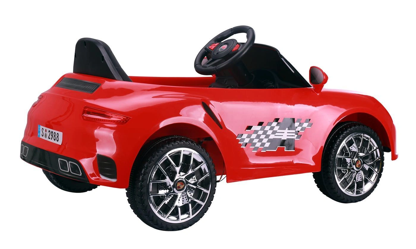 Kid's 12V Porsche Ride-On: Parental Control, Smooth Ride, Level Up Fun!